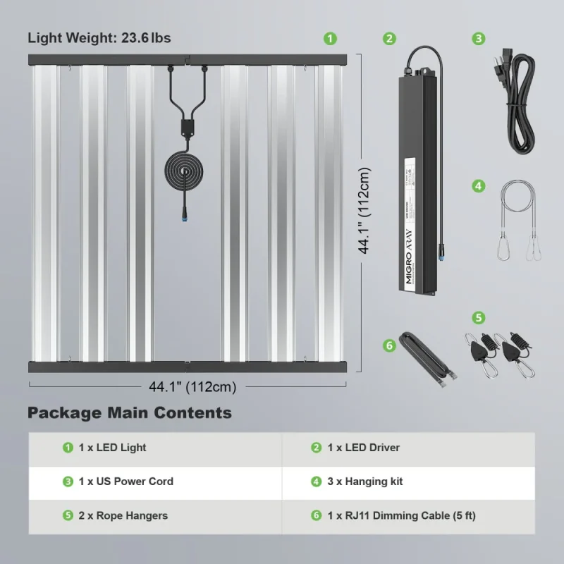 Migro Light Led Aray 5x5 - 750W